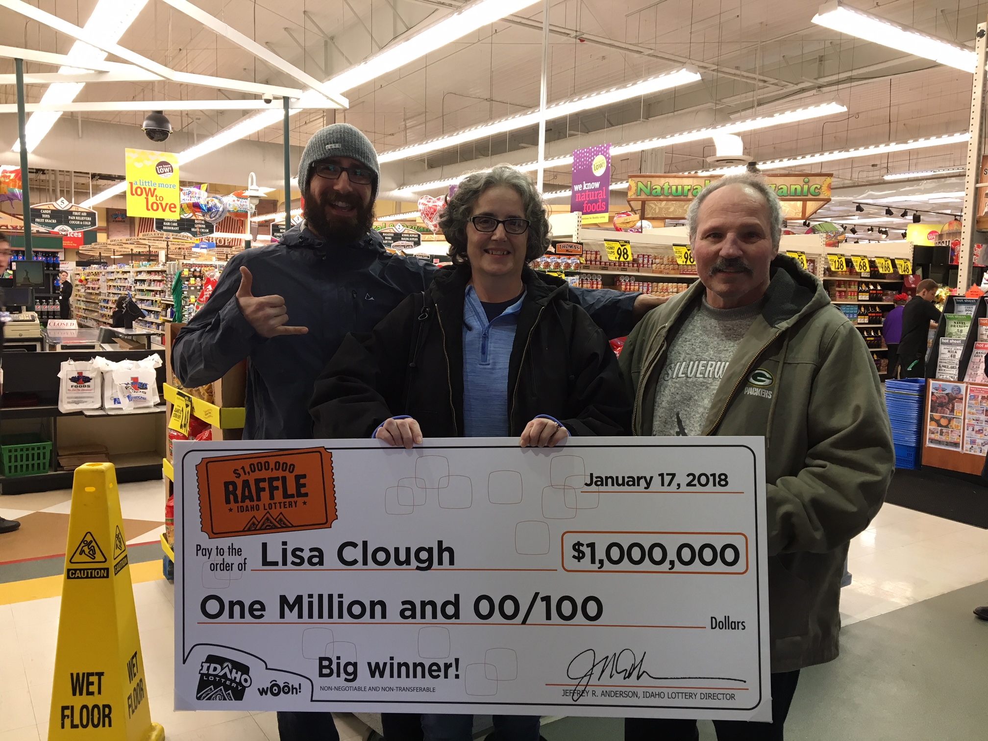 N. Idaho woman claims 1,000,000 Raffle prize